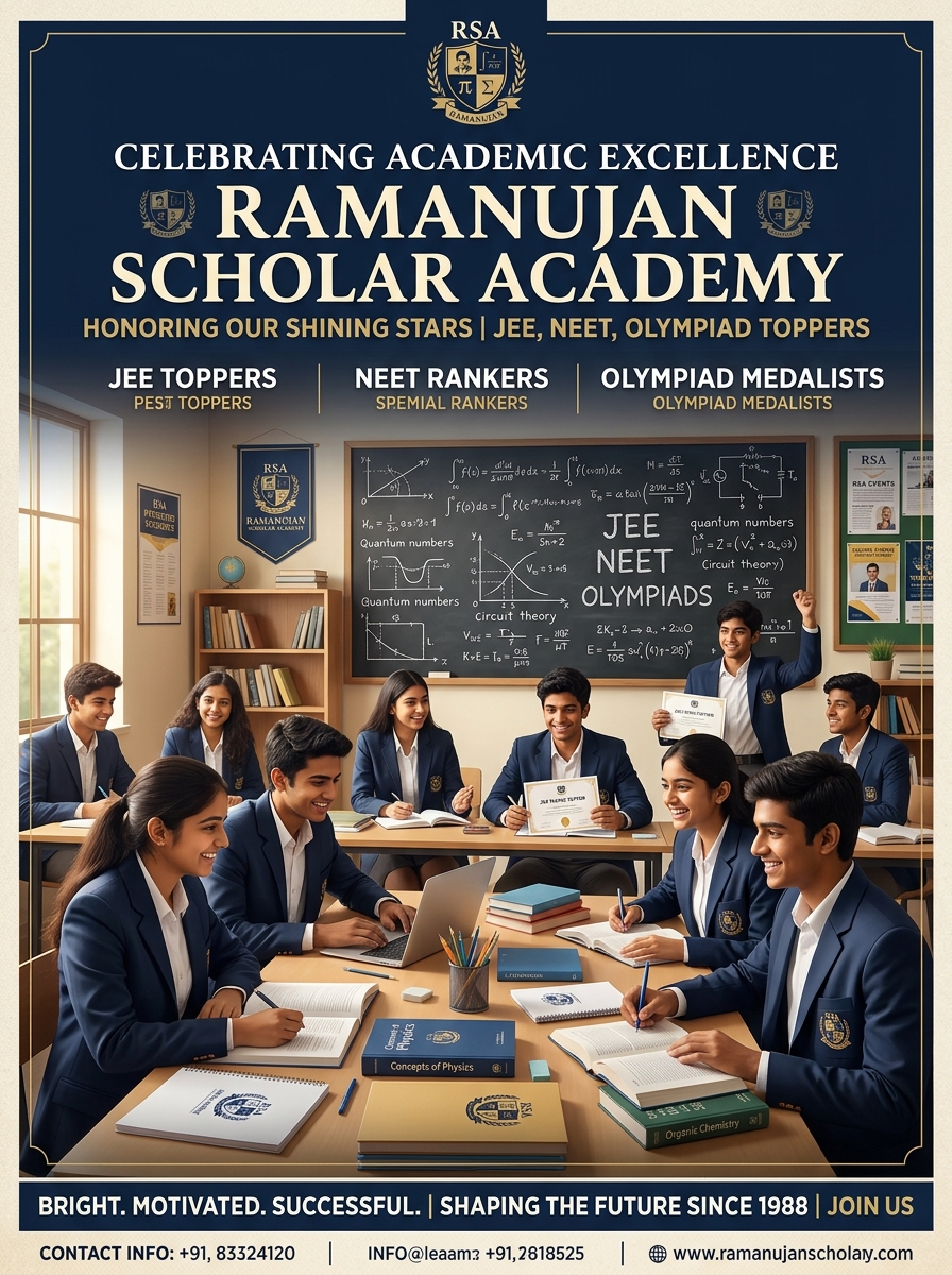 Ramanujan Scholar Academy student achievements